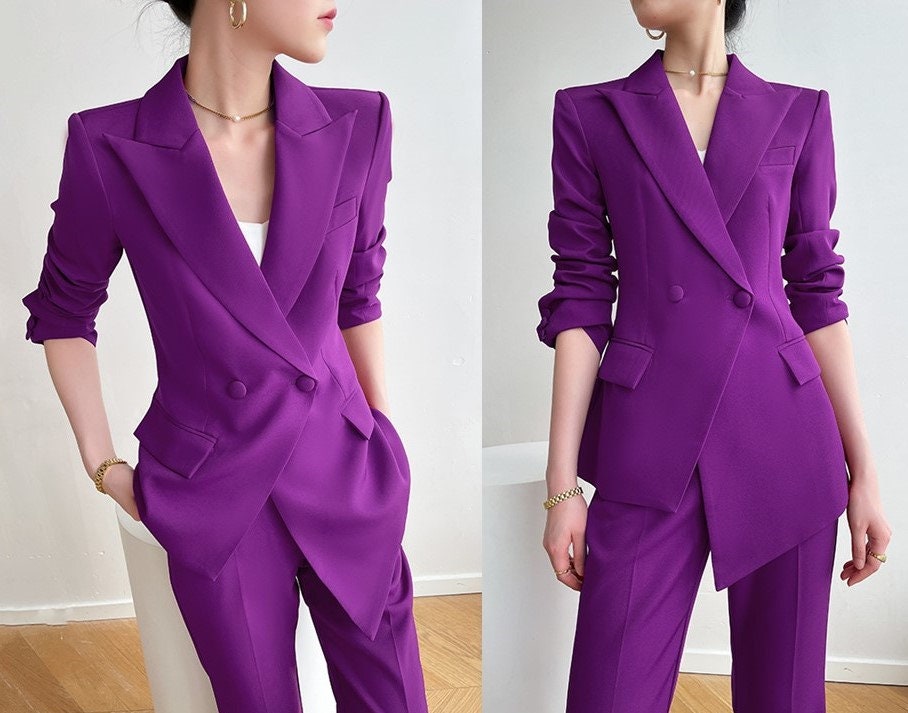 Purple Suit Women - Etsy Canada