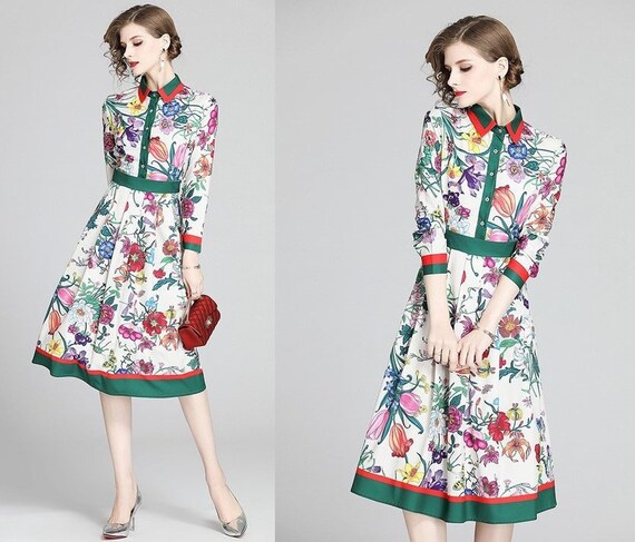 【Richard Quinn】FLORAL PRINT DRESS ワンピース