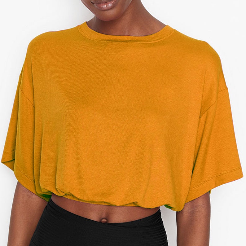 Bubble Hem Crop Top PDF Sewing Pattern A4 Size Instant Etsy
