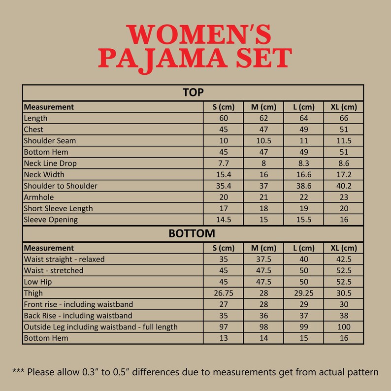 Women's Pajama Set Sewing Pattern | Sleepwear Top & Pants PDF Patterns ...