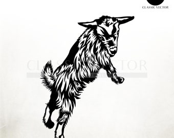 Adorable Baby Goat SVG