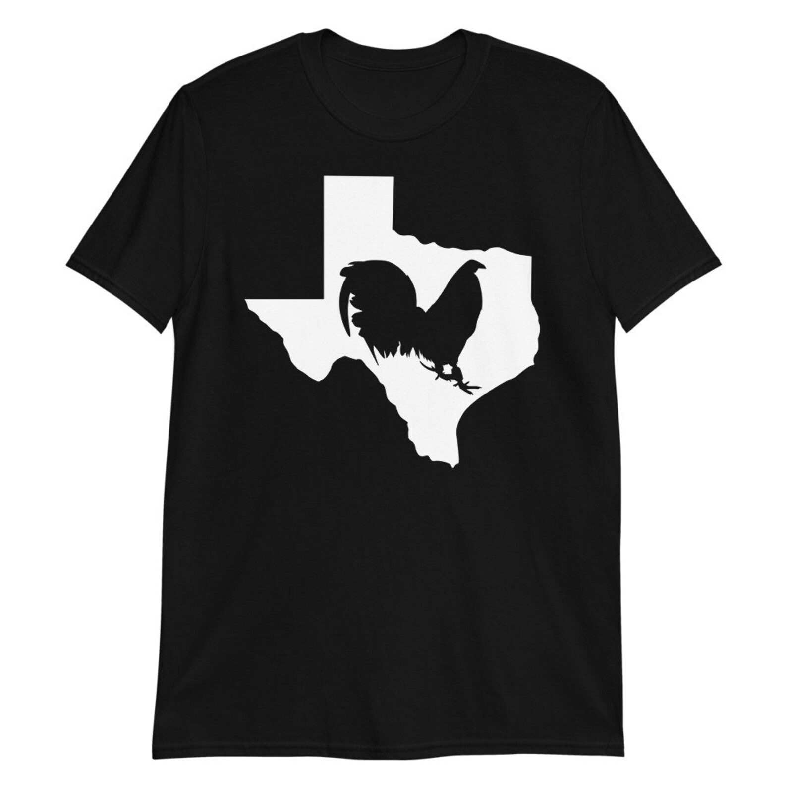 Texas Flag Cockfighting Gamefowl T Shirt Gift Patriotic Etsy