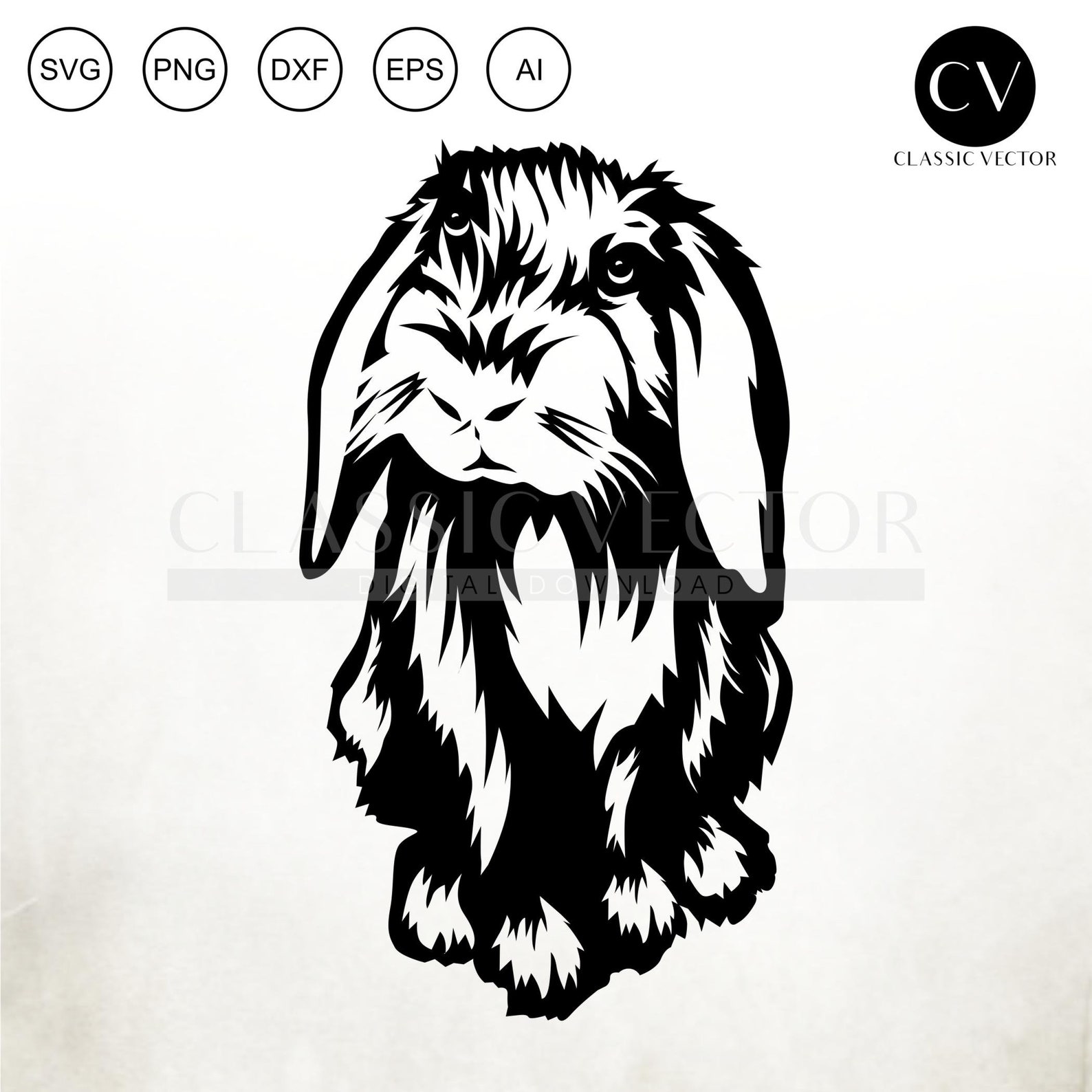 Rabbit Png Rabbit Cutfile Rabbit Svg Rabbit Vector Rabbit - Etsy