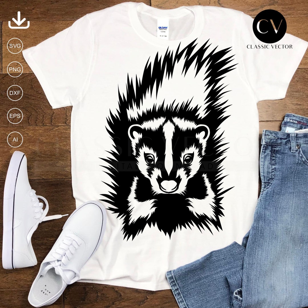 Skunk Digital File Etsy Skunk Digital File Etsy