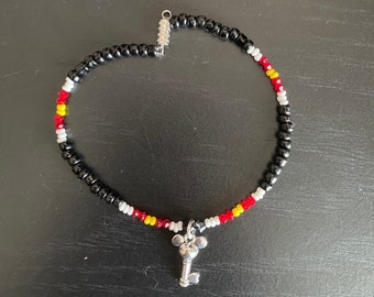 Mouse Key Bracelet, disney bracelet, disney lovers, mickey mouse, mouse lovers, disneyworld, mickey mouse fan, disney fan, mouse bracelet