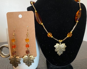 Autumn Jewelry Set