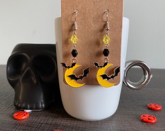 Spooky Bat Earrings