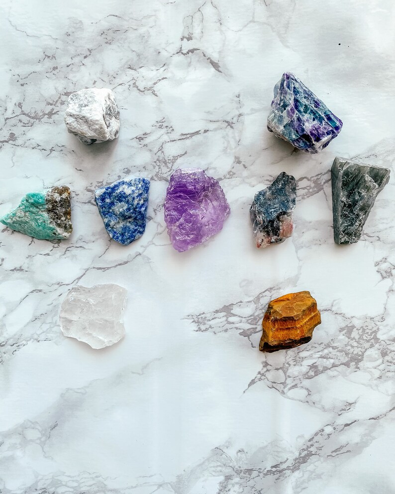 9 Crystals for Knowledge & Insight Ethically Sourced Black Etsy