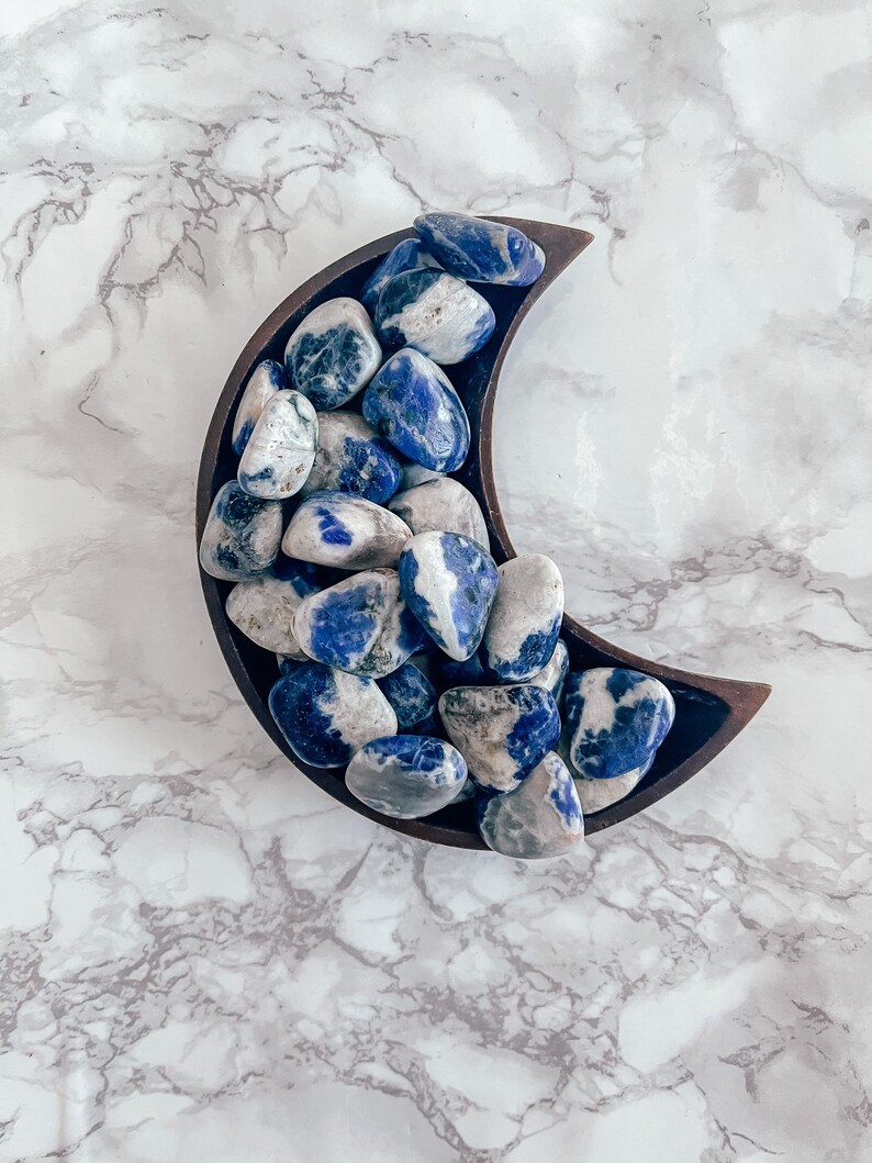 Tumbled Sodalite Ethically Sourced Sodalite Healing Crystal Etsy