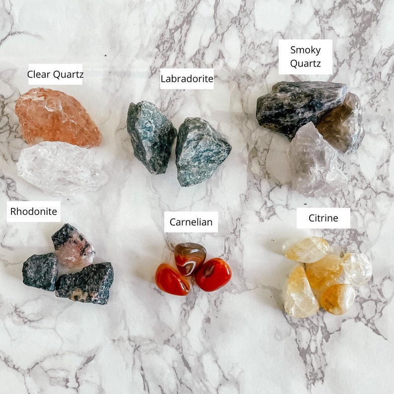 6 Crystals for Transformation Ethically Sourced Black Owned Etsy
