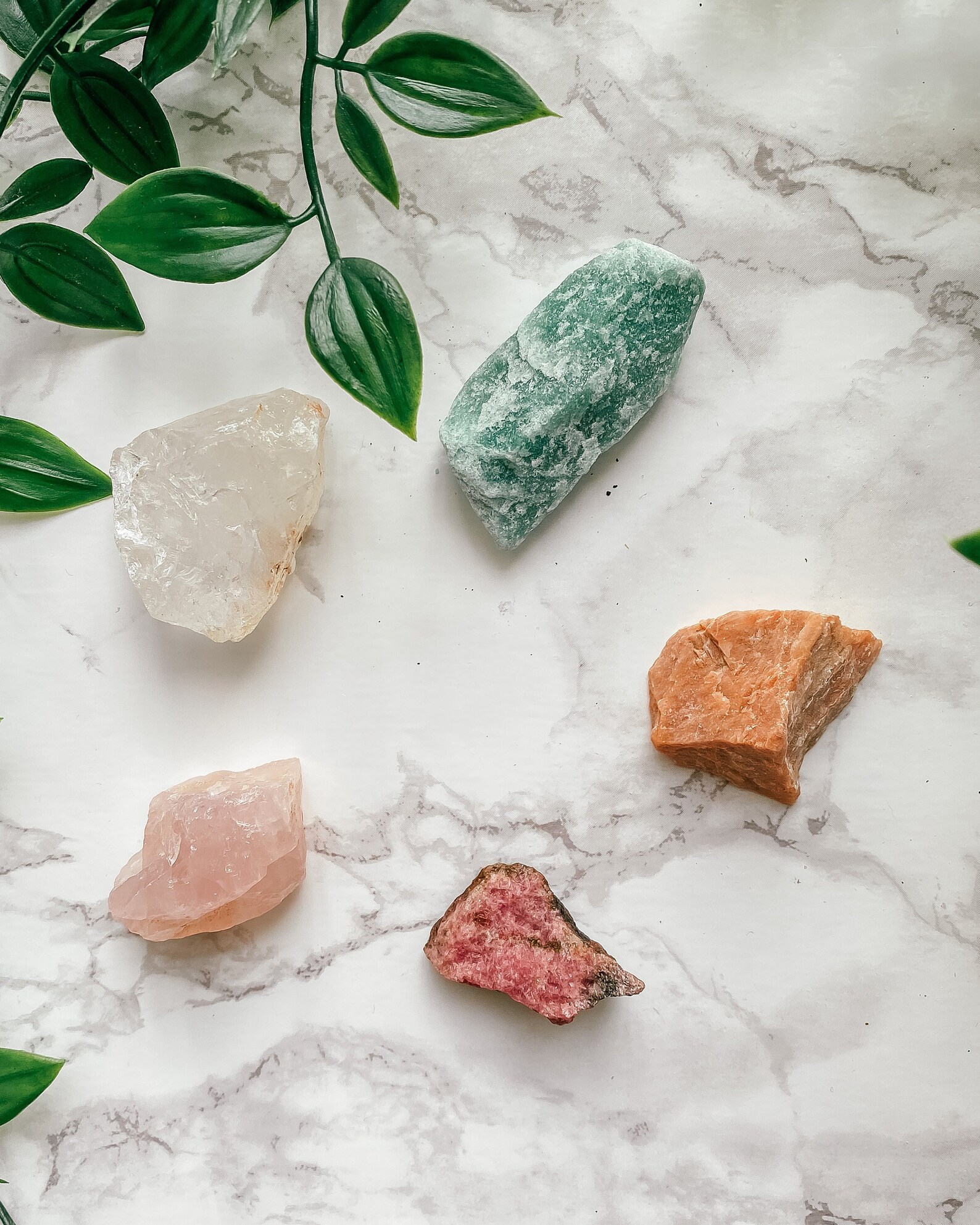 5 Crystals for Love Ethically Sourced Healing Crystals Bundle Etsy