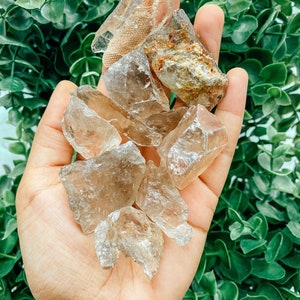 Rough Smoky Quartz, Ethically Sourced Black Owned Natural Raw Smokey Quartz Healing Crystal Gemstone Gift for Stability Strength Protection