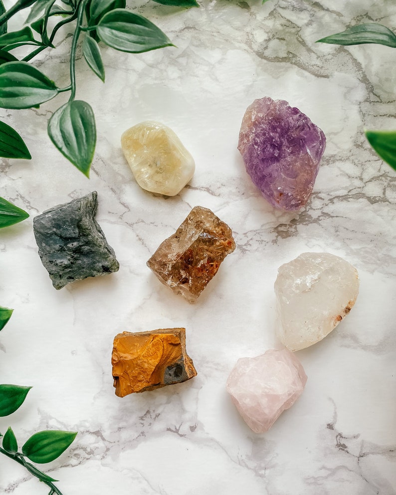 7 Crystals for Beginners Bundle Ethically Sourced Black Owned Etsy