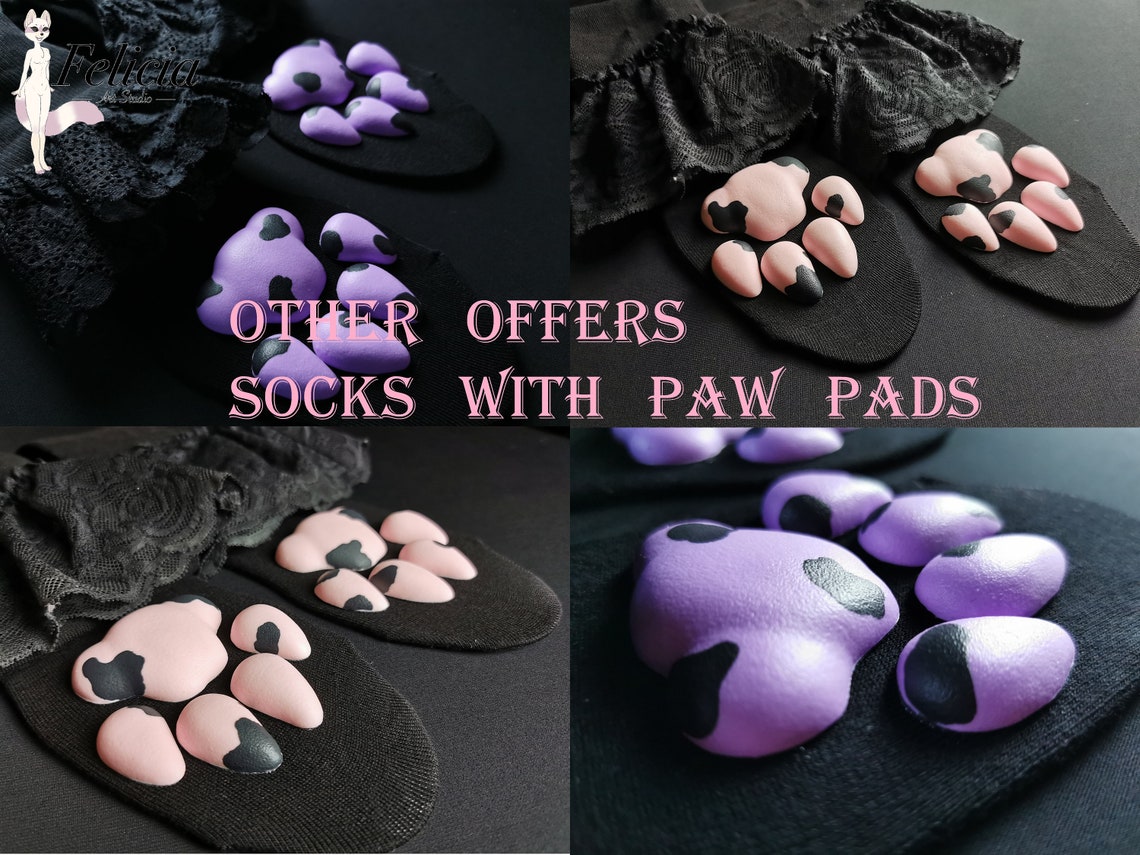 Small Paw Pads for the Socks Silicone Paw Pads DIY Pads for Etsy