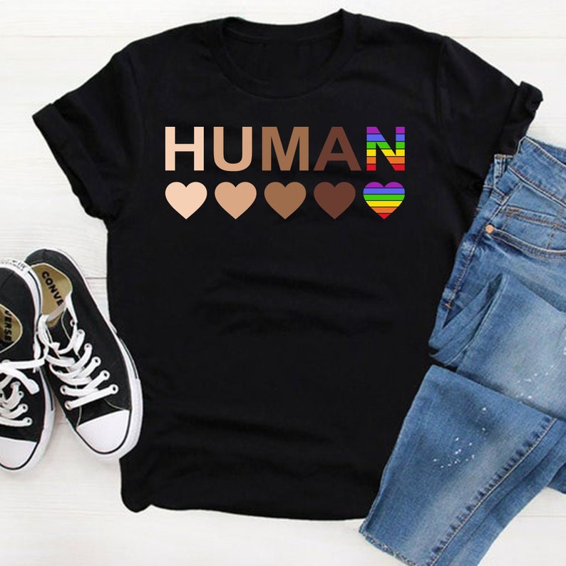 Human Equality LGBT Human Rights No Human Is Illegal Shirt - 90Scloth