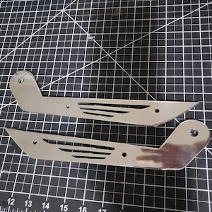 Honda ruckus forward foot peg mounts/ Honda Ruckus front peg mount / front peg rail / front peg rail Honda ruckus/ custom front peg setup