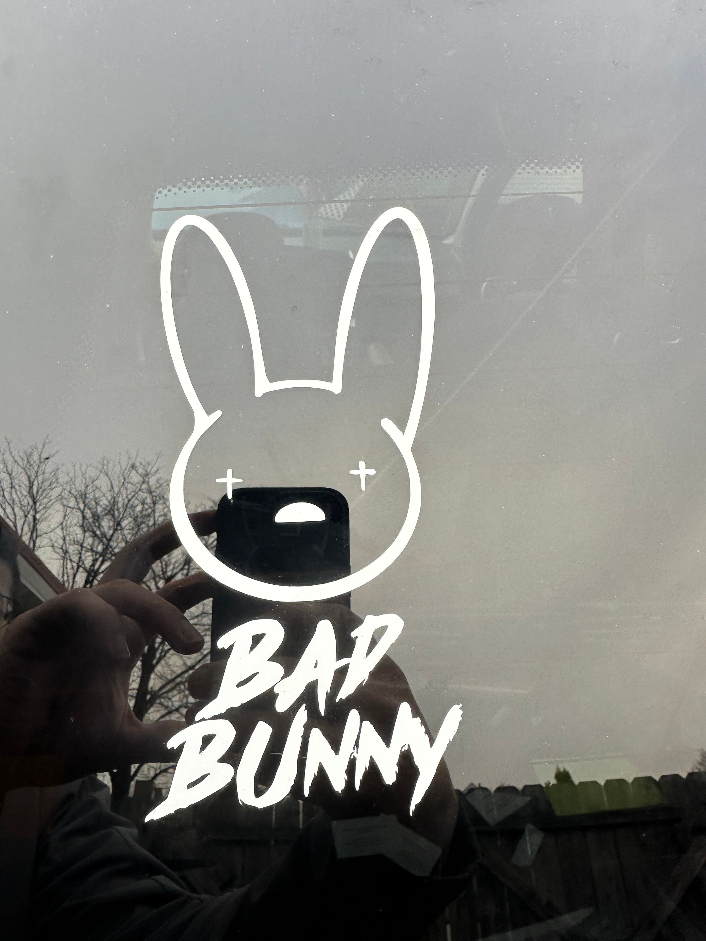 Bad Bunny Car Decal
