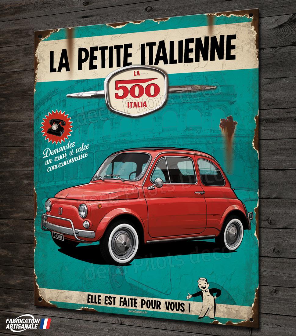 Vintage Dream: Set Di 9 Magneti A Tema Fiat 500 - Loved Since 1957, Set - 4