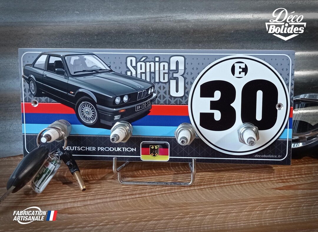 Mercedes Key Rack Wall-mounted Key Holder for a Mercedes-benz 3 Series E30, a Classic Car ...