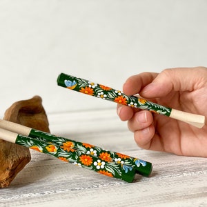 Flower cigarette holder, Wooden regular cigarette holder, Slim cigarette holder, Wood mouthpiece, Long cigarette holder.