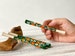 Flower cigarette holder, Wooden regular cigarette holder, Slim cigarette holder, Wood mouthpiece, Long cigarette holder. 