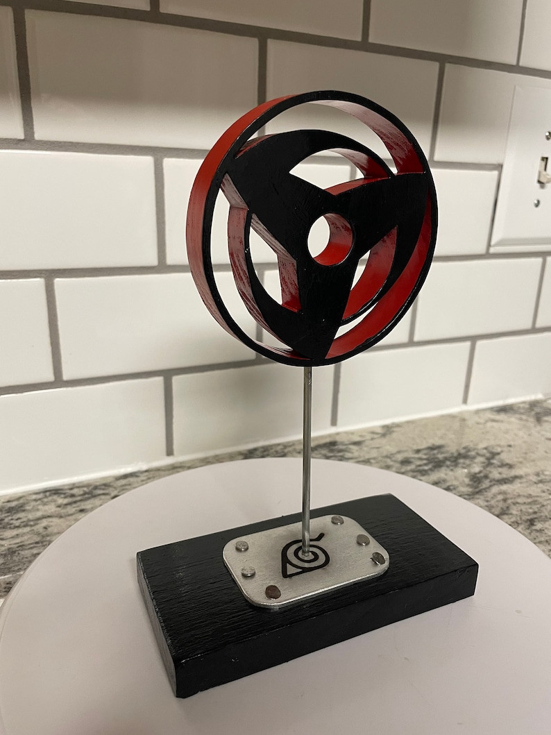 Custom Naruto Gaming Headset Stand Mangekyou Sharingan Etsy