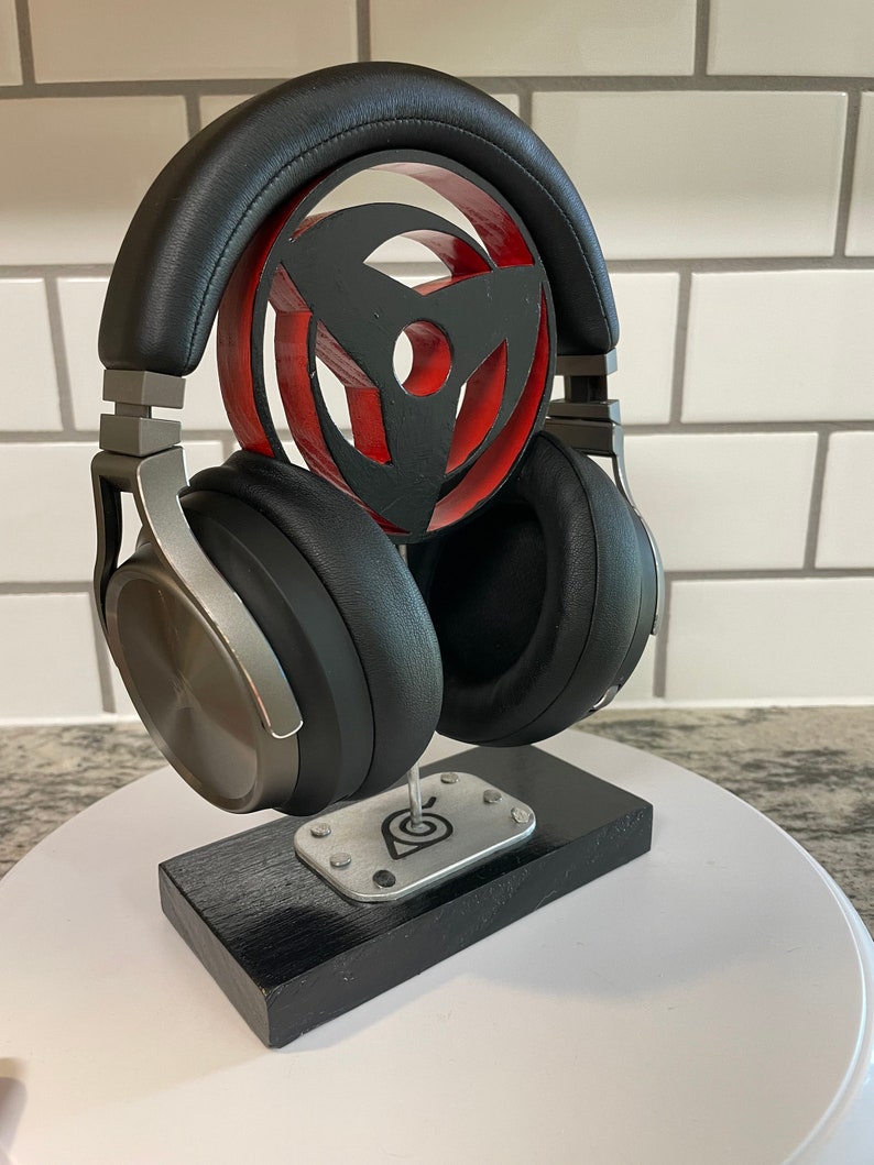 Custom Naruto Gaming Headset Stand Mangekyou Sharingan Etsy