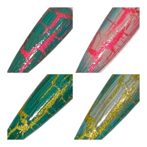 Soylent Green Crackle Nail Polish - Thermal - Glow In The Dark