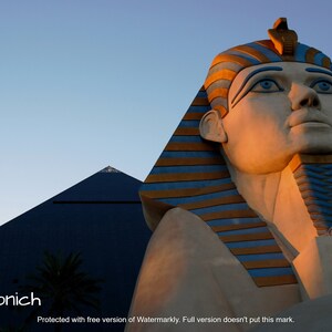 Las Vegas Print, Pyramids Photo, Vegas Photography, Architecture Print, Photo Art, Wall Hanging