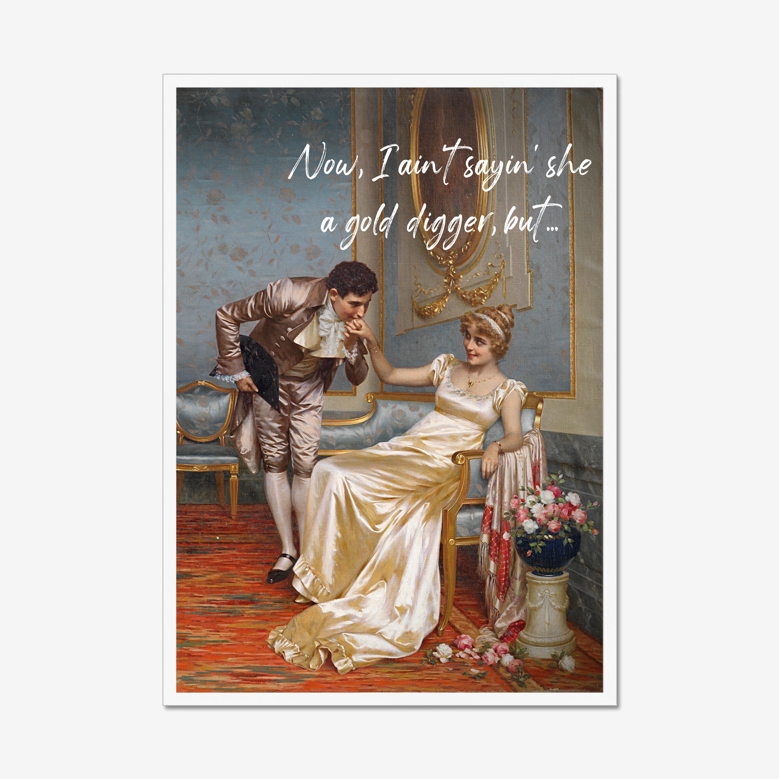 Poster D&G - gold digger, Wall Art, Gifts & Merchandise