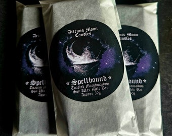 Spellbound Toasted Marshmallow soy wax melt bar goth witchy