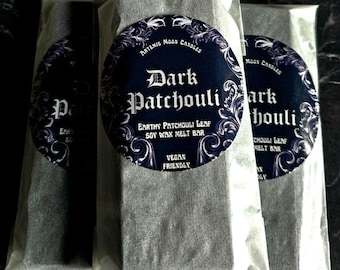 Dark Patchouli Vegan Soy Wax Melt Bar