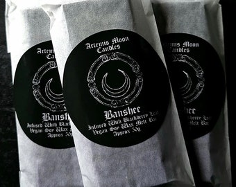 Banshee - Plum, Blackcurrant & Vanilla Vegan Soy Wax Melt Siouxsie