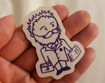 Chibi Tchaikovsky Sticker