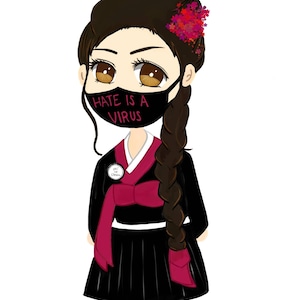 Hate is a virus - Versione coreana girl