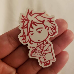 Pegatina de Beethoven de Chibi