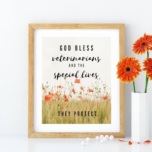 Veterinarian Gift, Vet Office Thank You Gift,Vet Thank You, Best Vet Gift, Best Veterinarian, Veterinary Art, Vet Wall Art, Veterinary Decor