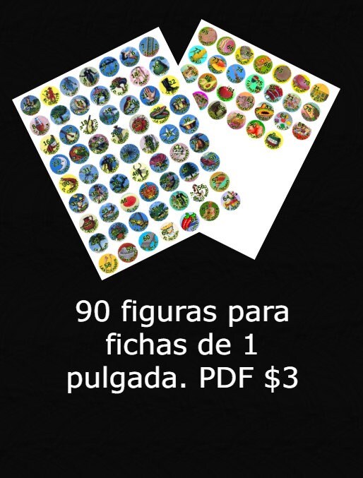 Circulos De 1 Pulgada. PDF - Etsy