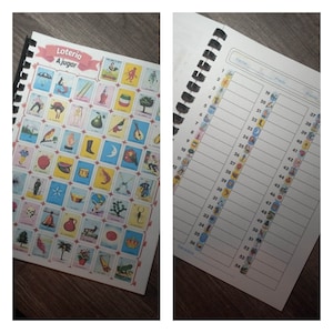 Libreta de las figuren der Loteria