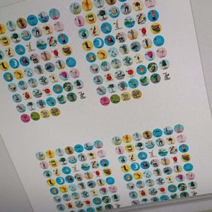 60 Fichas de la loteria 1 cm, PDF