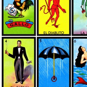 Baraja de la loteria 125 Figuras, PDF