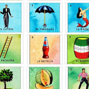 Cartas para destapa y paga de las 60 figuras de loteria PDF