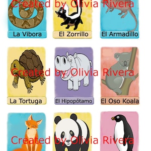 Animal Flashcards PDF