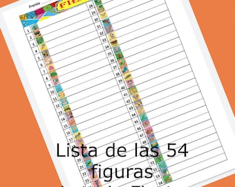 Loteria cards for rifa