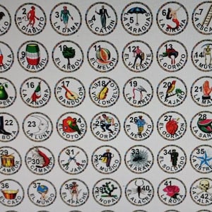 125 Loteria Circulos para Fichas PDF