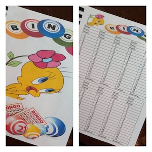 Libreta para Bingo Linia