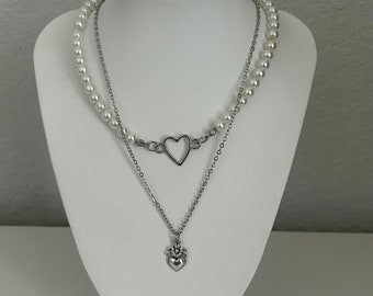 ネックレス・ペンダント Lovers Pearl Necklace #9725_Lovers Lover Pearl Necklace - Etsy