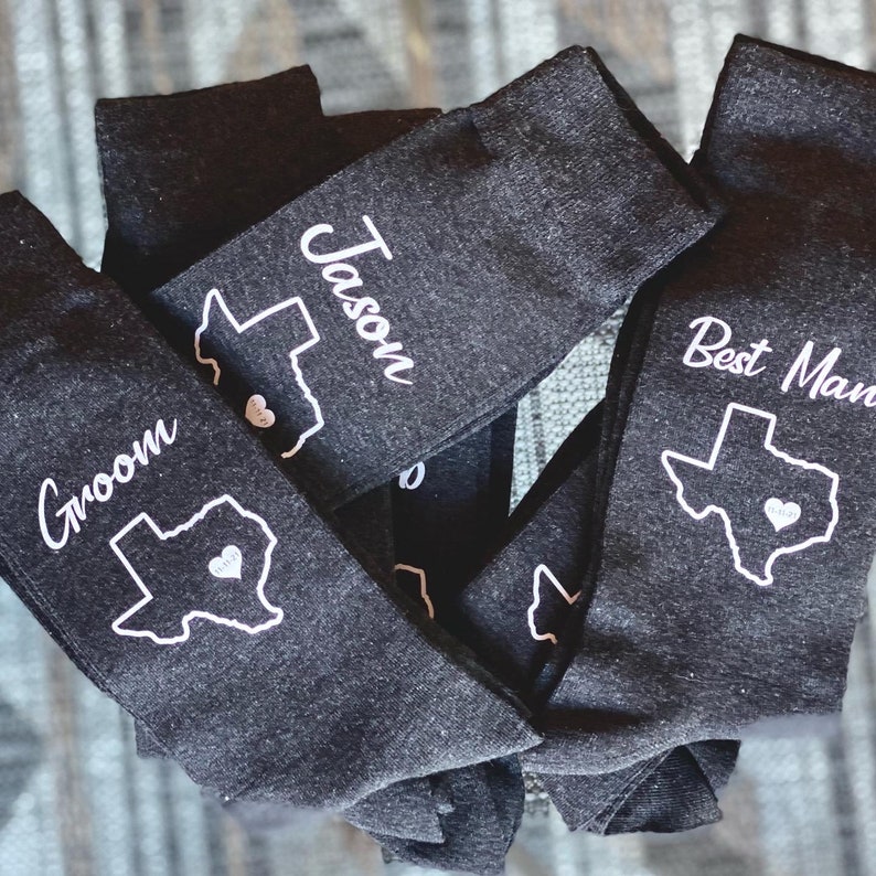 Personalized Groomsmen Socks Custom Groomsmen Socks Etsy