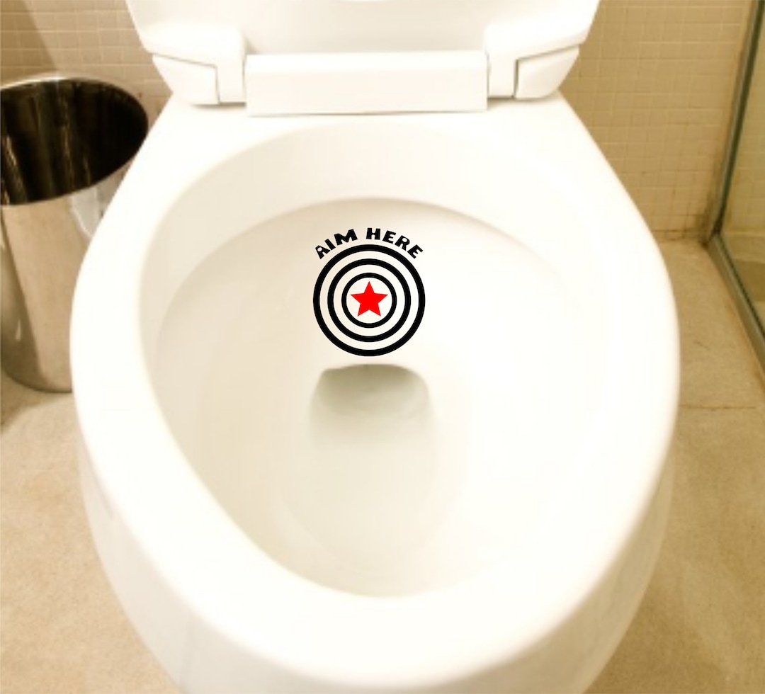 Toilet Potty Training Targets Aim Bullseye Potty Training Etsy