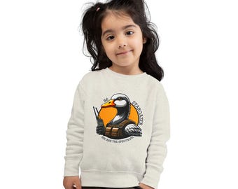 Personalized Military Unit Toddler Sweatshirt | Custom Army, Navy, USMC and Air Force Unit Logo